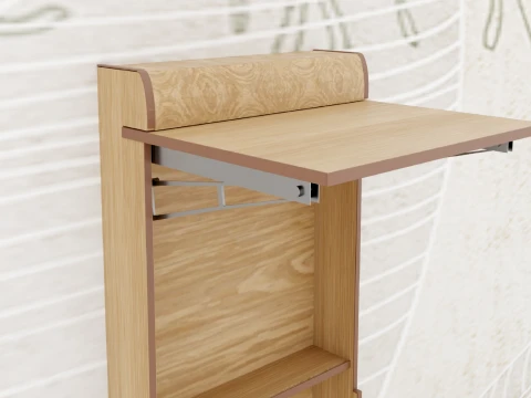 Folding Table 3D Model