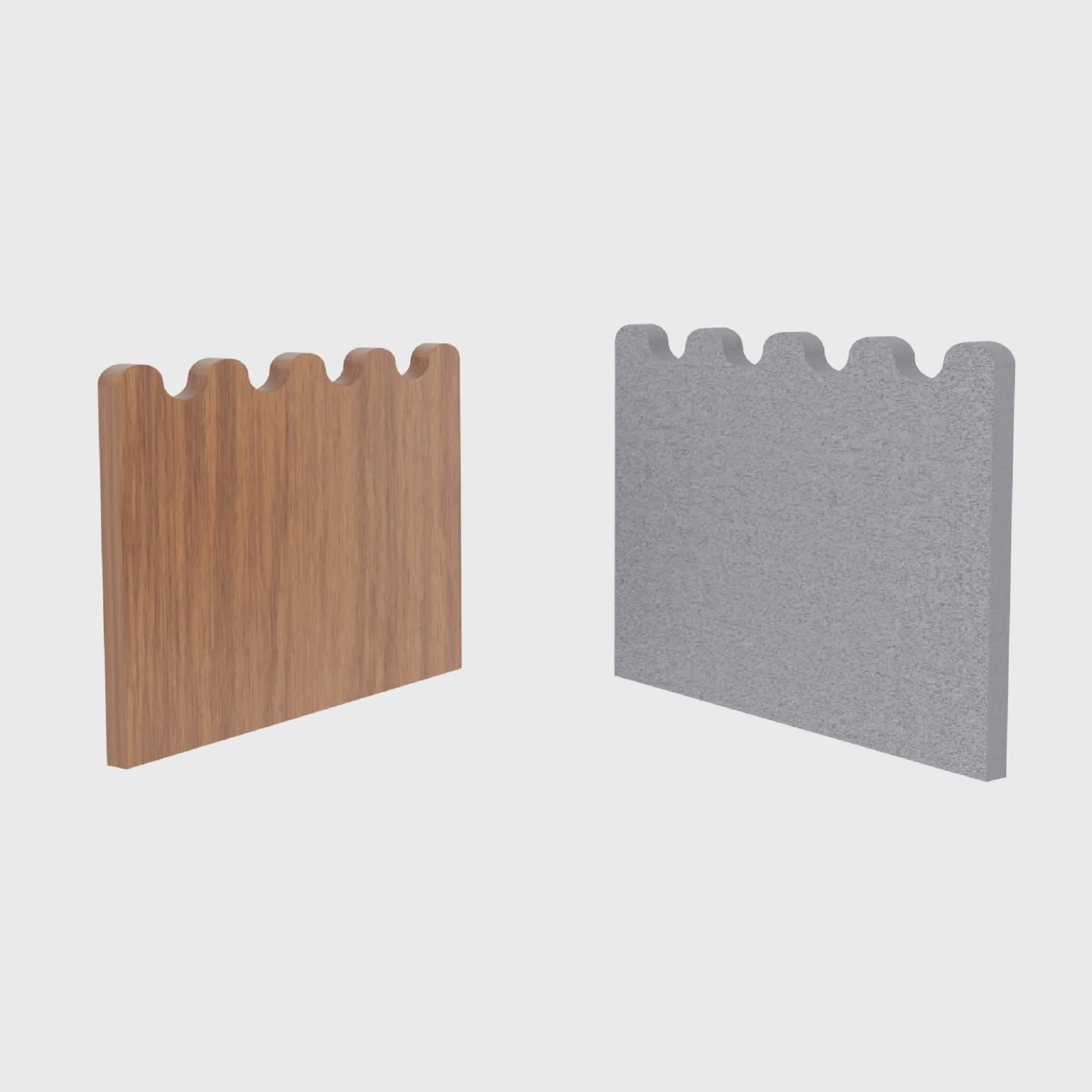 Başlık P&uuml;r&uuml;zs&uuml;z Kavisli &Ccedil;izgiler Seti 3D Model .c4d .max .obj .3ds .fbx .stl .blend 