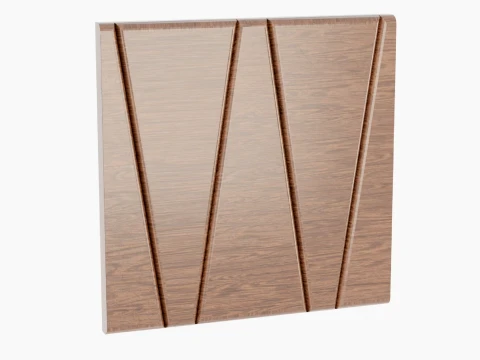 Wall Panel Pattern Large Cones 3D Model