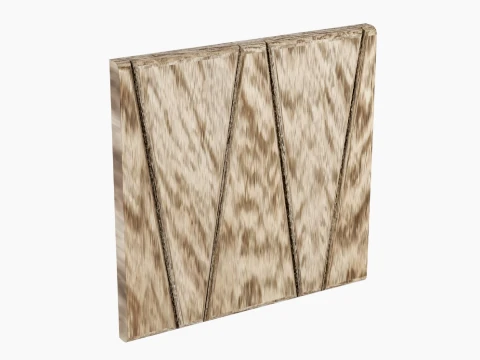 Wall Panel Pattern Large Cones 3D Model