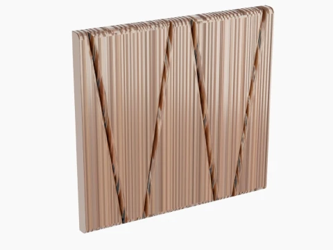 Wall Panel Pattern Large Cones 3D Model