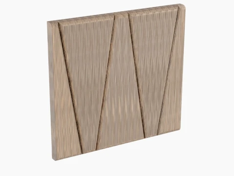 Wall Panel Pattern Large Cones 3D Model