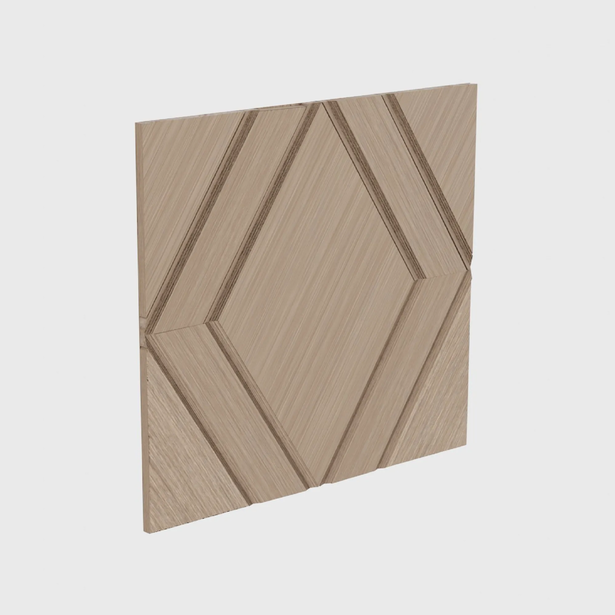 Decorative Wall Panel Different Elements 3D Model .c4d .max .obj .3ds .fbx .stl .blend 