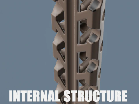 Nunchaku For Training 3D Print Model