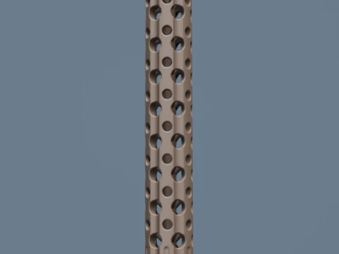 Nunchaku For Training 3D Print Model
