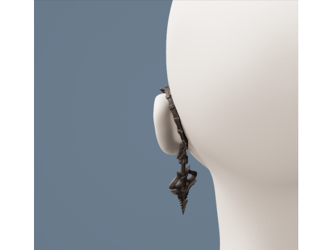 Earrings No Piercing Required Modello di stampa 3D