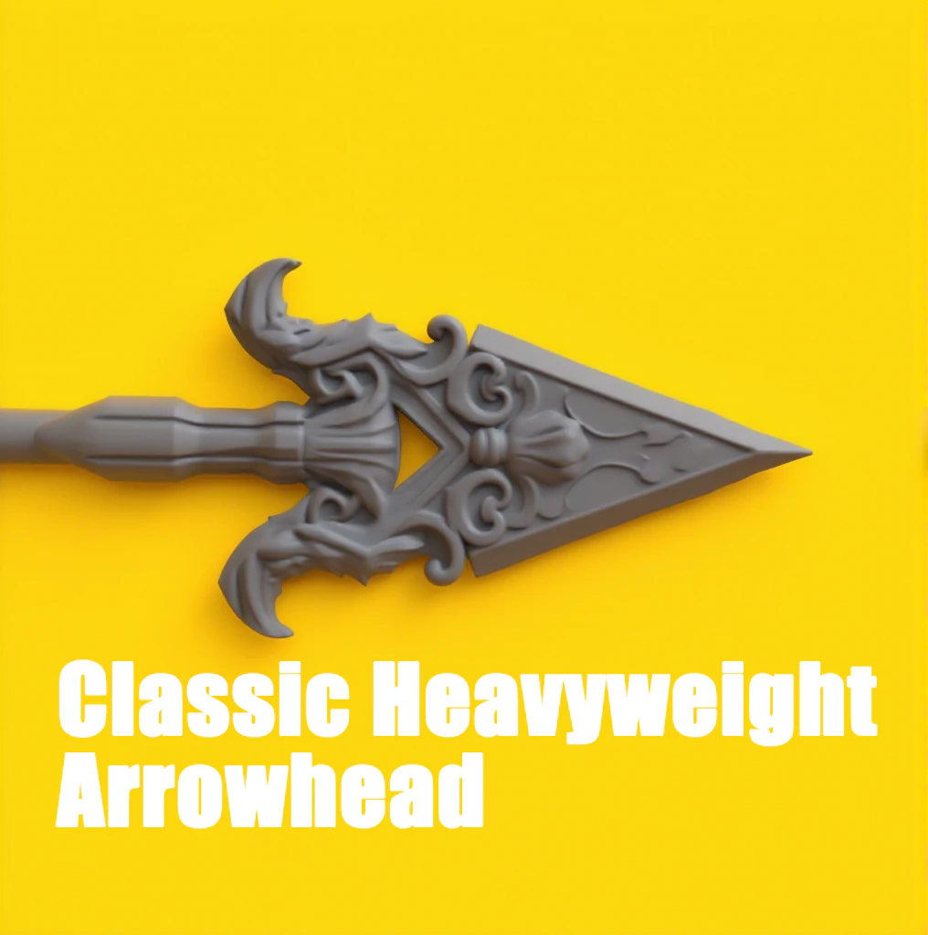 Heavyweight Arrowhead 3D Print Model .c4d .max .obj .3ds .fbx .stl .blend 