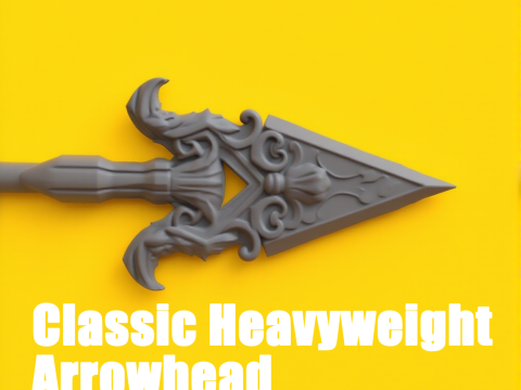 Heavyweight Arrowhead Model do druku 3D