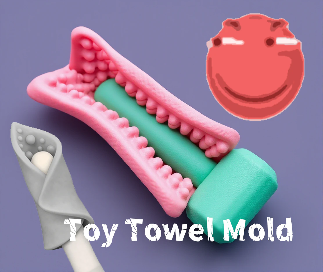Toy Towel Mold 3D Print Model .c4d .max .obj .3ds .fbx .stl .blend