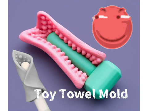 Toy Towel Mold Modelo de impresión 3D