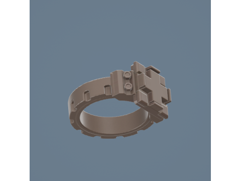 Kings Ring Modello di stampa 3D