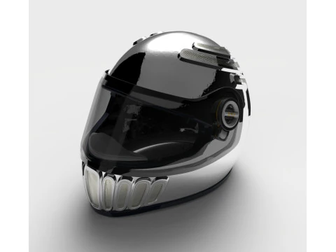 Safety Helmet Industrial Protective STEP SLDPRT IGS STP BIP 3DS X3D 3D Model