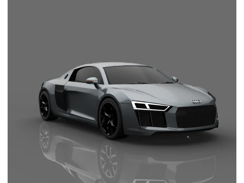 奥迪 R8 3ds Max 3D 模型
