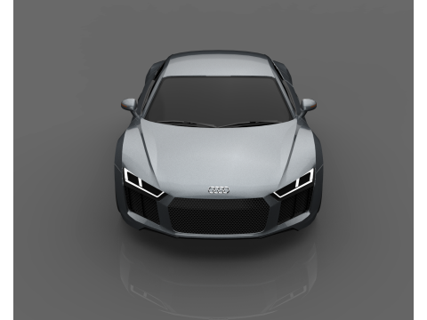 Audi R8 3ds Max 3D Model