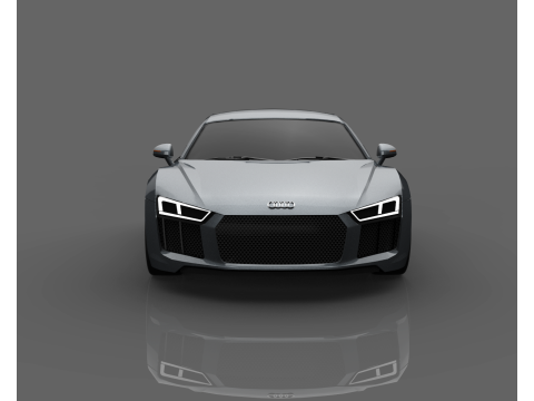 Audi R8 3ds Max 3D Model