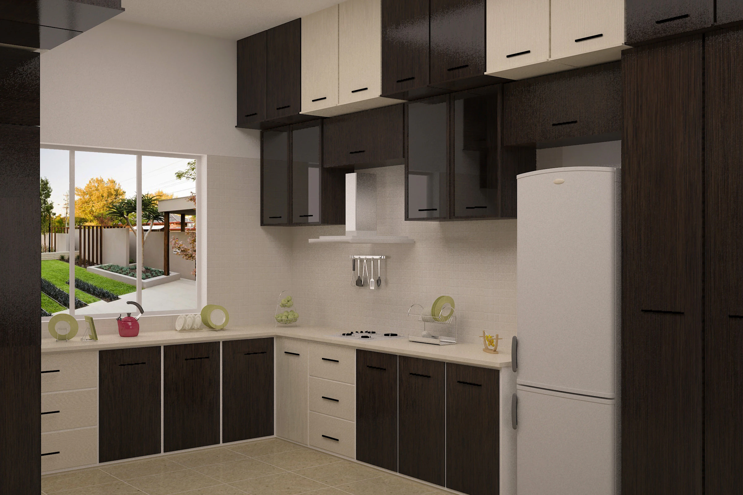 Modern Kitchen 3ds Max 3D Model .c4d .max .obj .3ds .fbx .stl .blend 