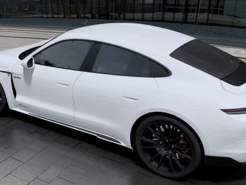 Porsche Taycan 3D Model