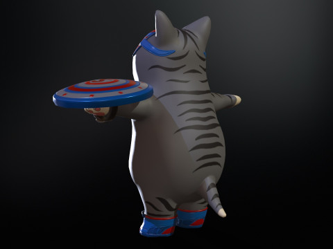 SuperHero 3D Model