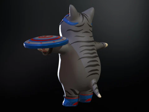 SuperHero 3D Model