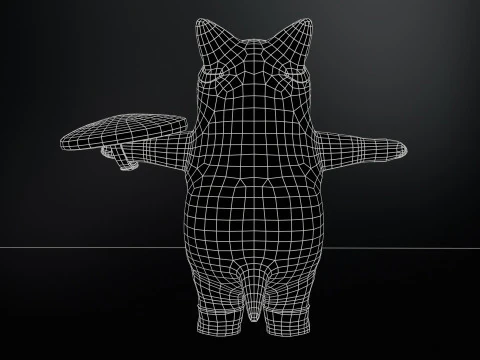 SuperHero 3D Model