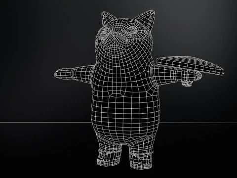SuperHero 3D Model