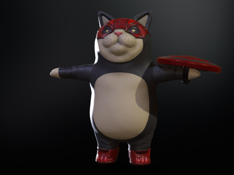 SuperHero Modelo 3D