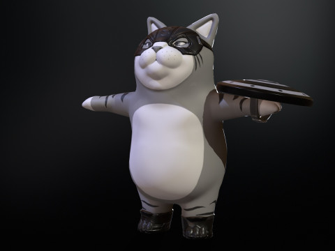 SuperHero 3D Model