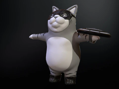 SuperHero 3D Model