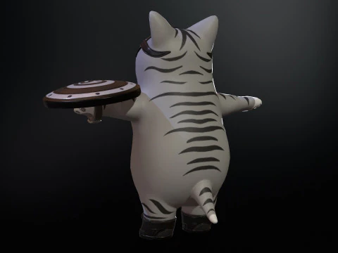 SuperHero 3D Model
