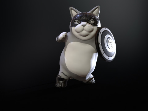 SuperHero 3D Model