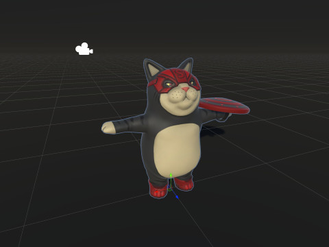 SuperHero 3D Model