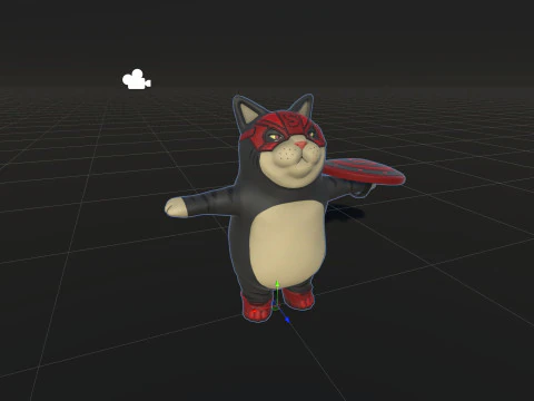 SuperHero 3D Model