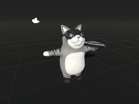 SuperHero 3D Model