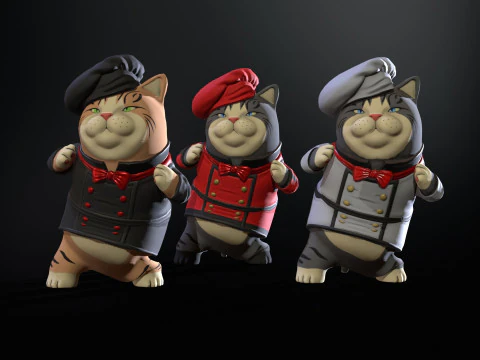 요리하다 3D 모델