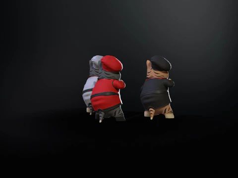 Aş&ccedil;ı 3D Model