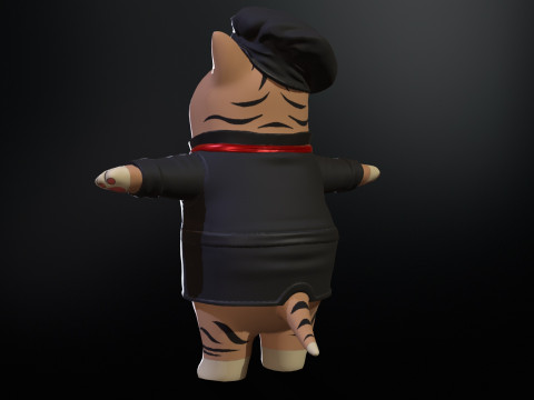 Cook 3D Model
