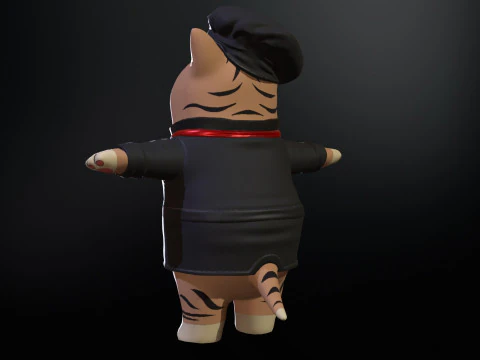 Aş&ccedil;ı 3D Model