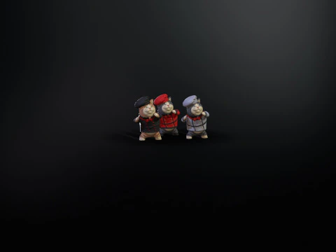 Aş&ccedil;ı 3D Model