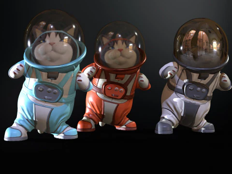 Astronaut 3D Model