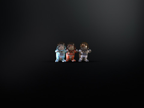 Astronaut 3D Model