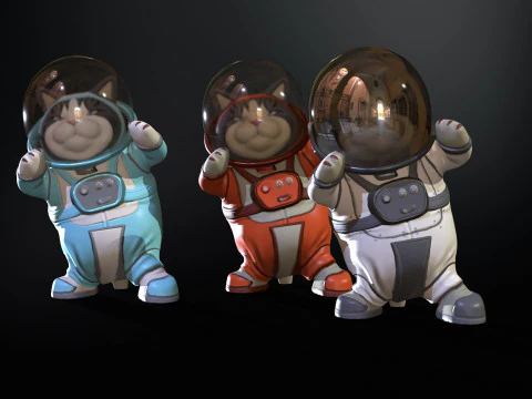 Astronaut 3D Model