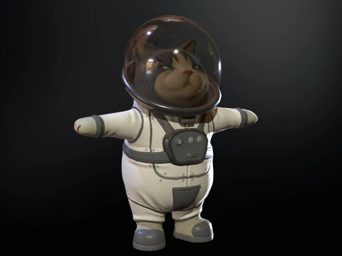 Astronaut 3D Model