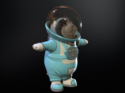 Astronaut 3D Model