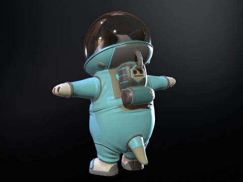 Astronaut 3D Model
