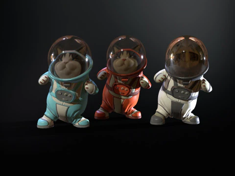 Astronaut 3D Model