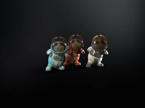 Astronaut 3D Model