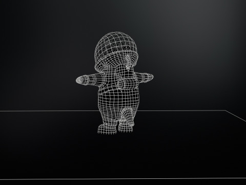 Astronaut 3D Model