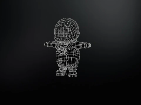 Astronaut 3D Model