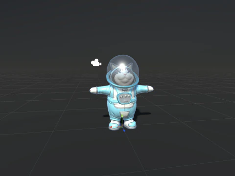 Astronaut 3D Model