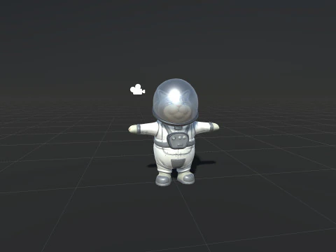 Astronaut 3D Model